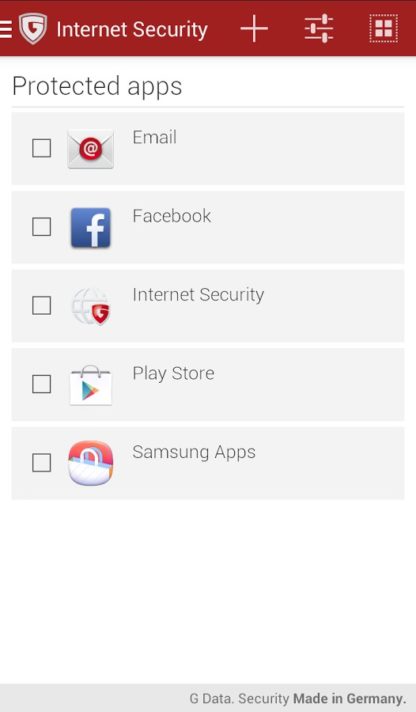 G Data InternetSecurity for Android