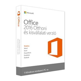 Microsoft Office 2016 Otthoni és kisvállalati verzió, bármilyen elérhető nyelven